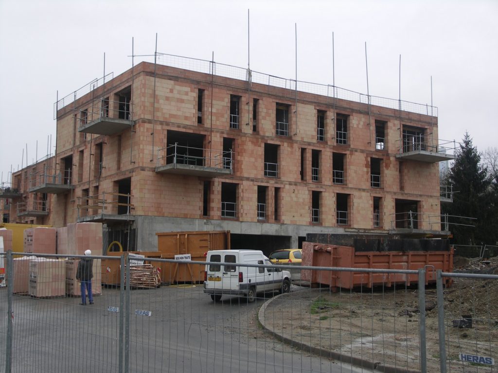 Construction de 40 logements collectifs répartis sur 3 bâtiments, EN GROS-OEUVRE à Villefranche Sur Saône (69)