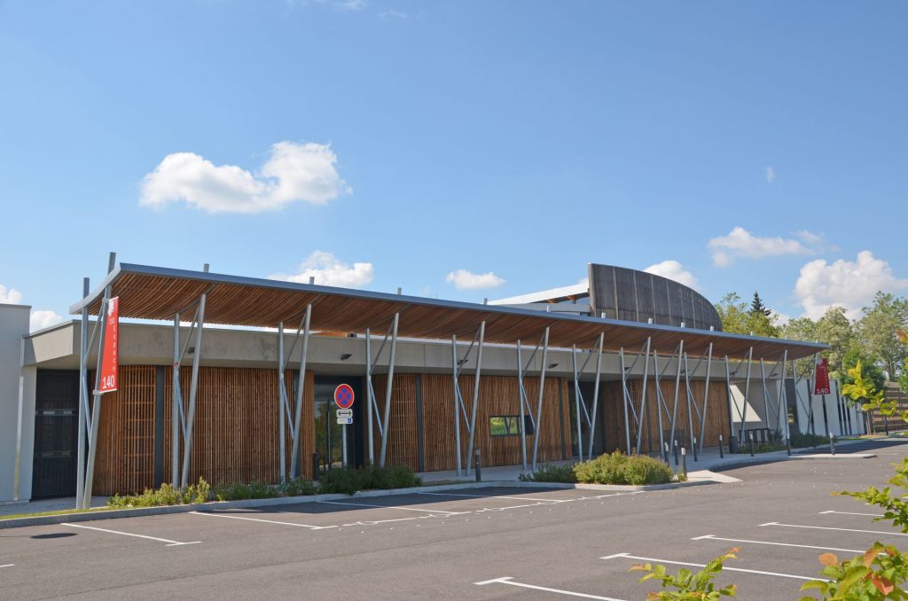Gros-oeuvre pour la construction du complexe de réception à Rilleux-La-Pape