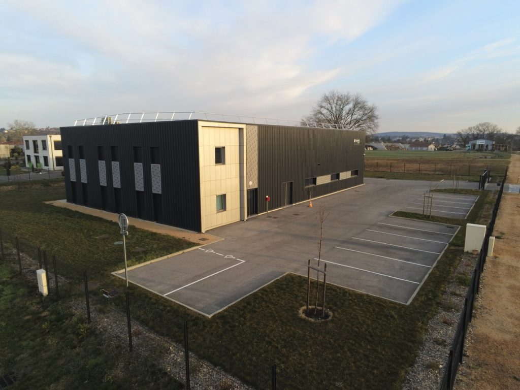 Bâtiment industriel en conception-réalisation à Charnay-Les Mâcon, en Saône et Loire (71)