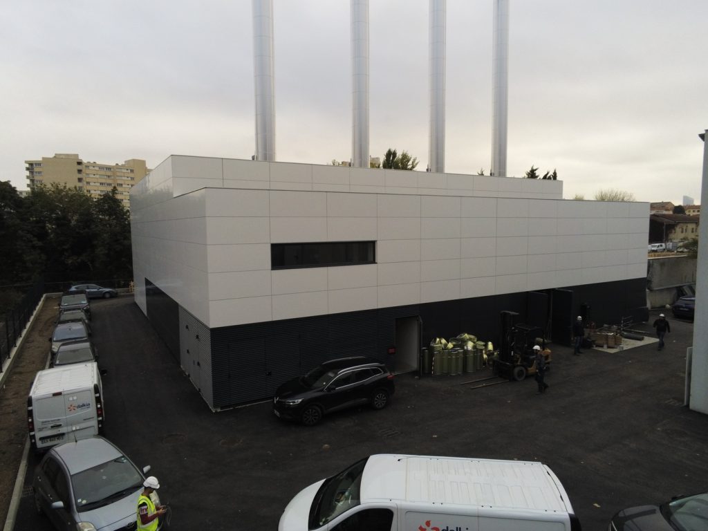 Chaufferie et local pompe