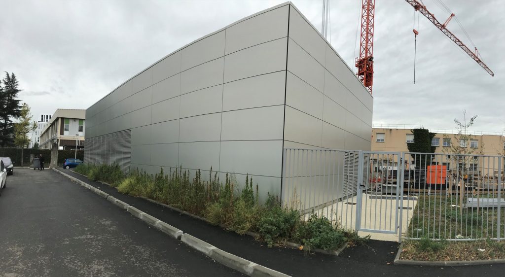 Génie-civil industriel pour une sous-station de transfert