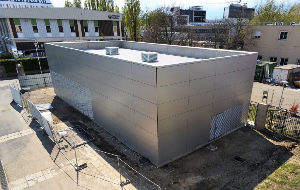 Génie-civil industriel pour une sous-station de transfert